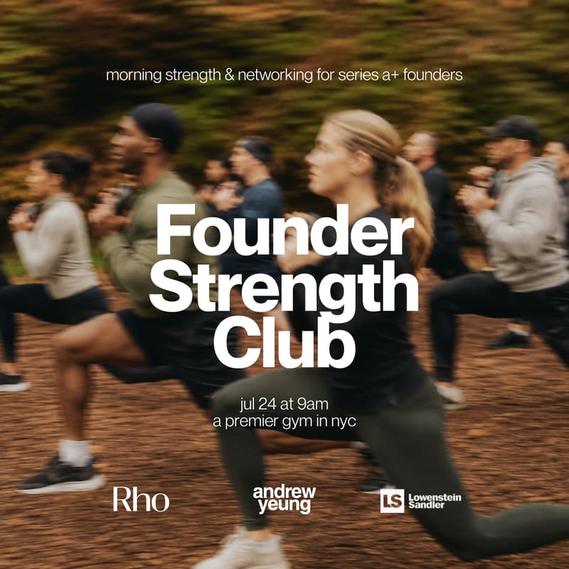 Cover Image for Founder Strength Club (Hosted by Andrew & Friends)