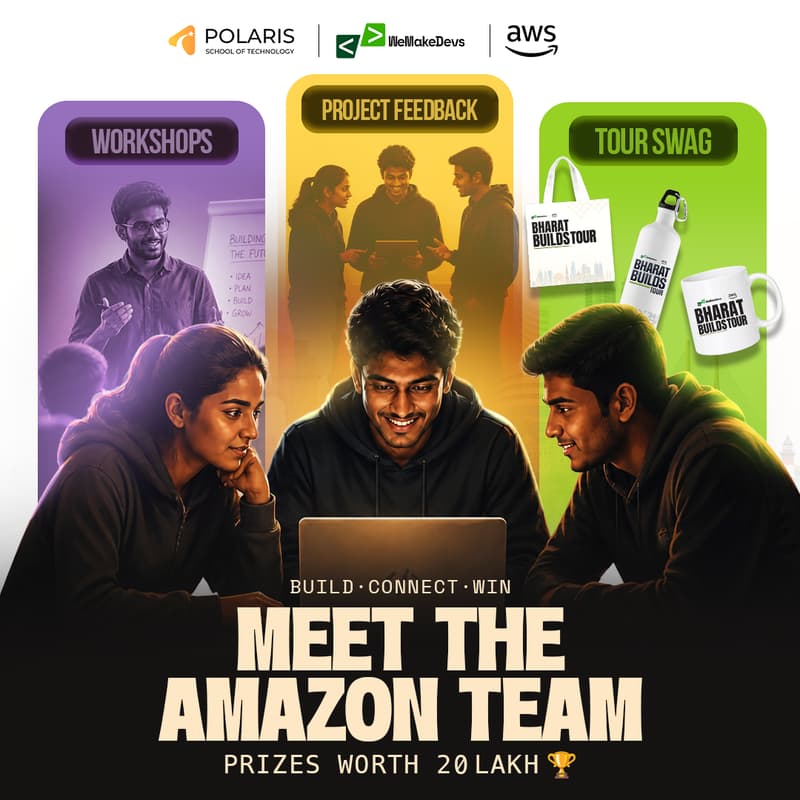 First Commit IRL: Meet the Amazon Team + Get Tour Swag cover image