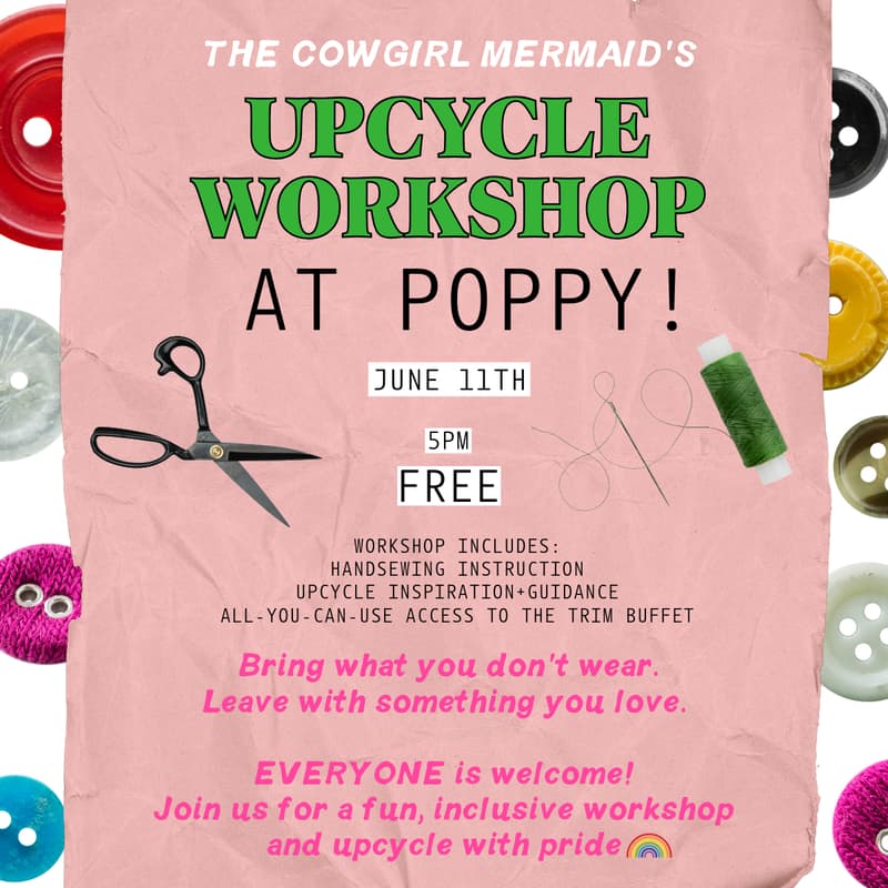 Cover Image for Cowgirl Mermaid Upcycle Workshop