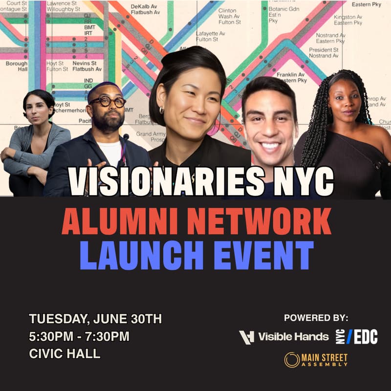 Cover Image for Visionaries NYC Alumni Launch Event