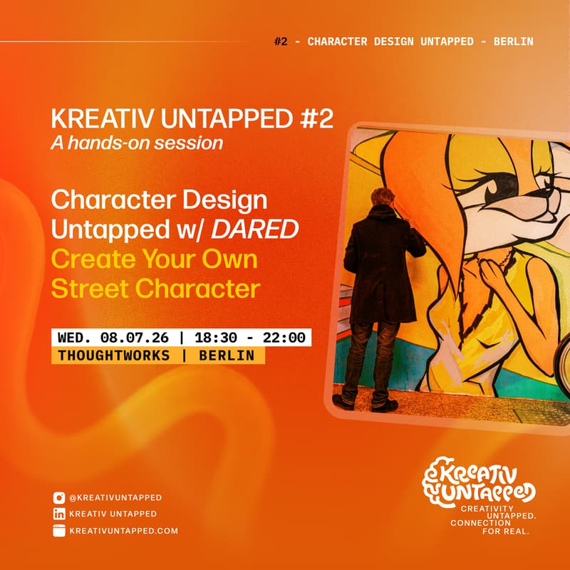 Cover Image for KREATIV UNTAPPED #2 · Character Design Untapped w/ DARED · Create Your Own Character