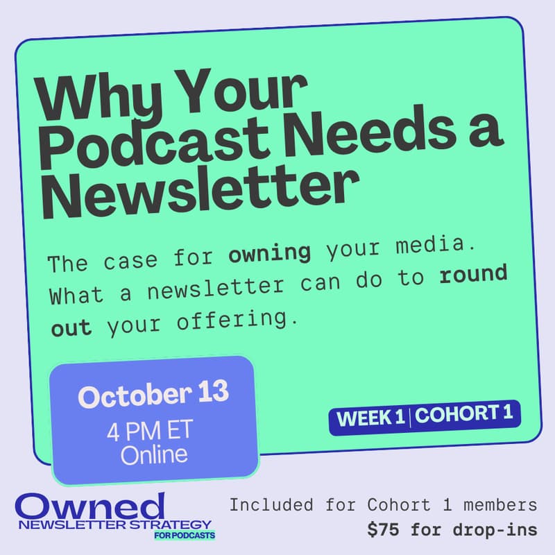 Cover Image for Why Your Podcast Needs a Newsletter