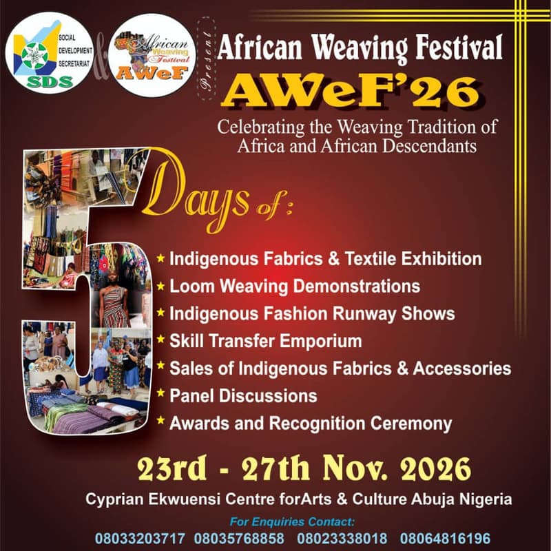 Cover Image for African Weaving Festival AWEF'26
