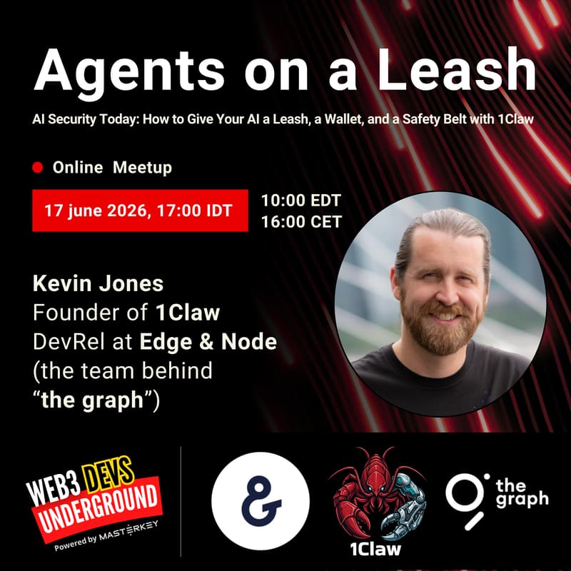 Cover Image for Agents on a Leash | Web3 Devs underground