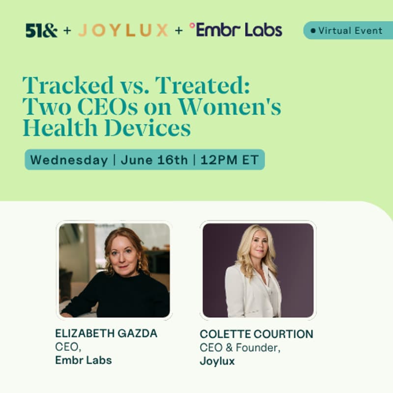 Cover Image for Tracked vs. Treated: Two CEOs on Women's Health Devices