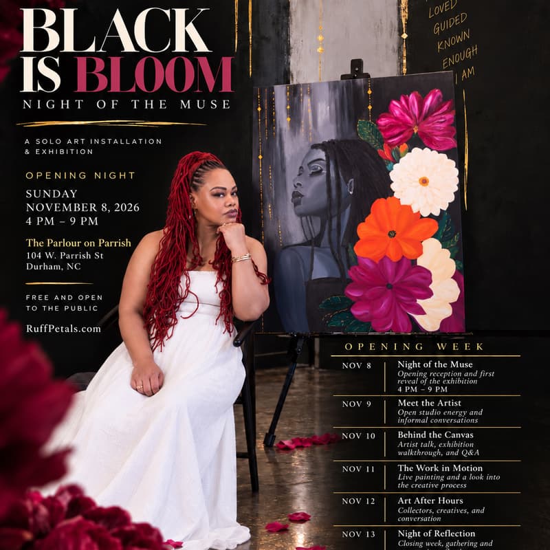Cover Image for Black Is Bloom Exhibit