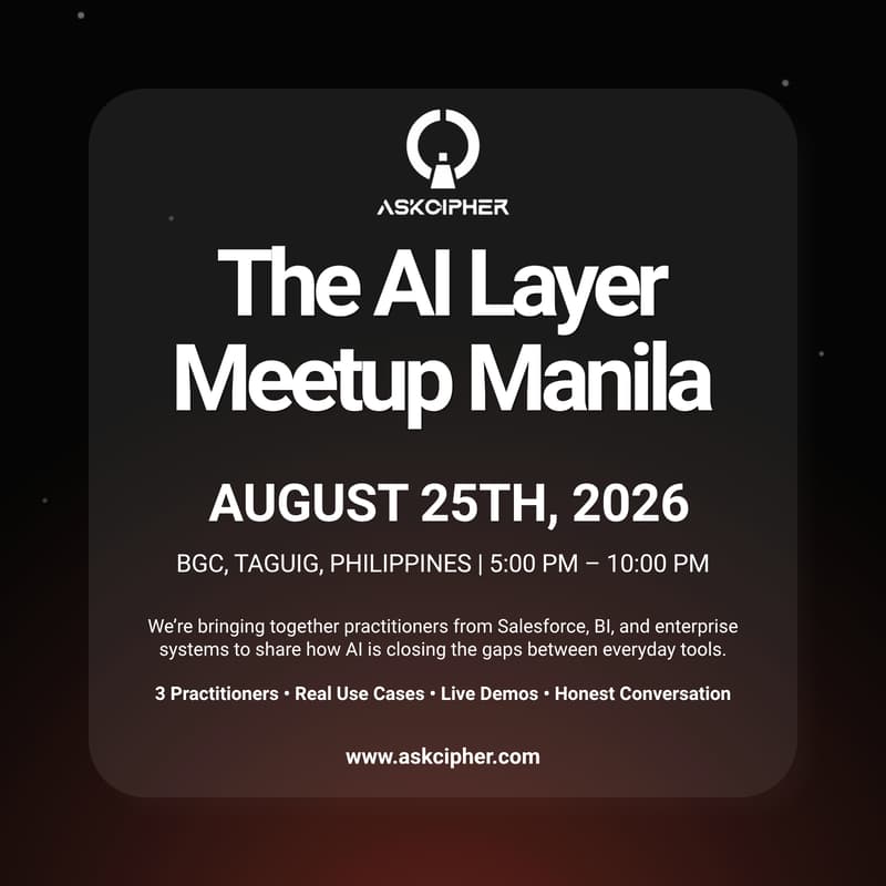 Cover Image for The AI Layer Meetup Manila