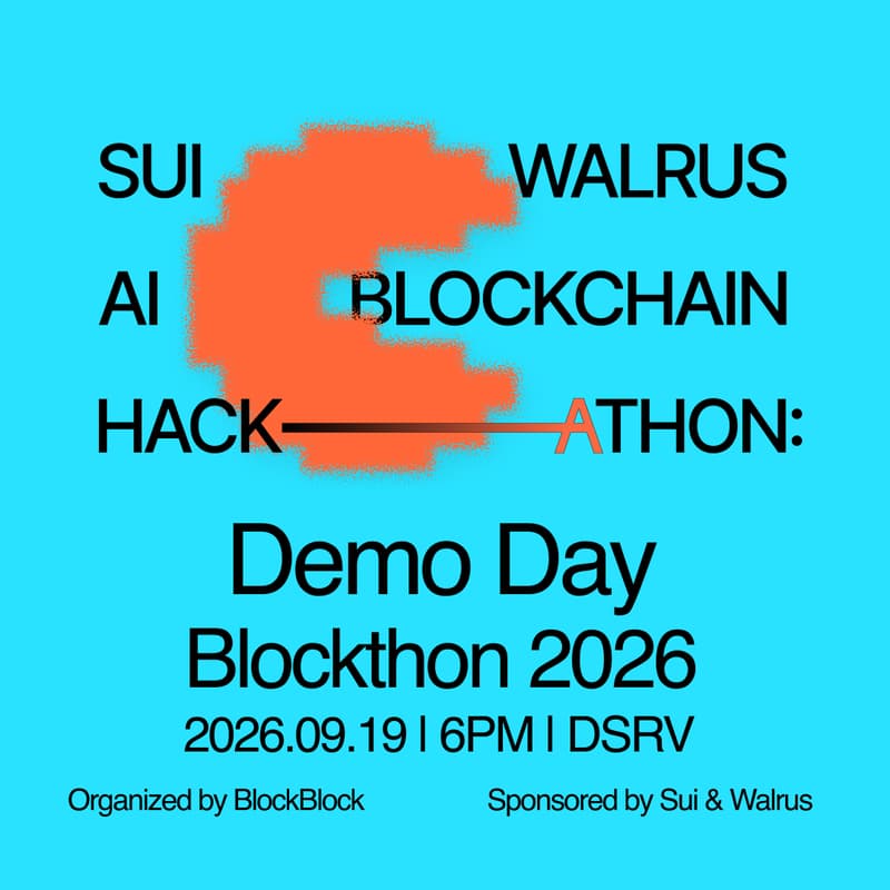 Cover Image for Demo Day - AI x Blockchain Hackathon: Blockthon 2026