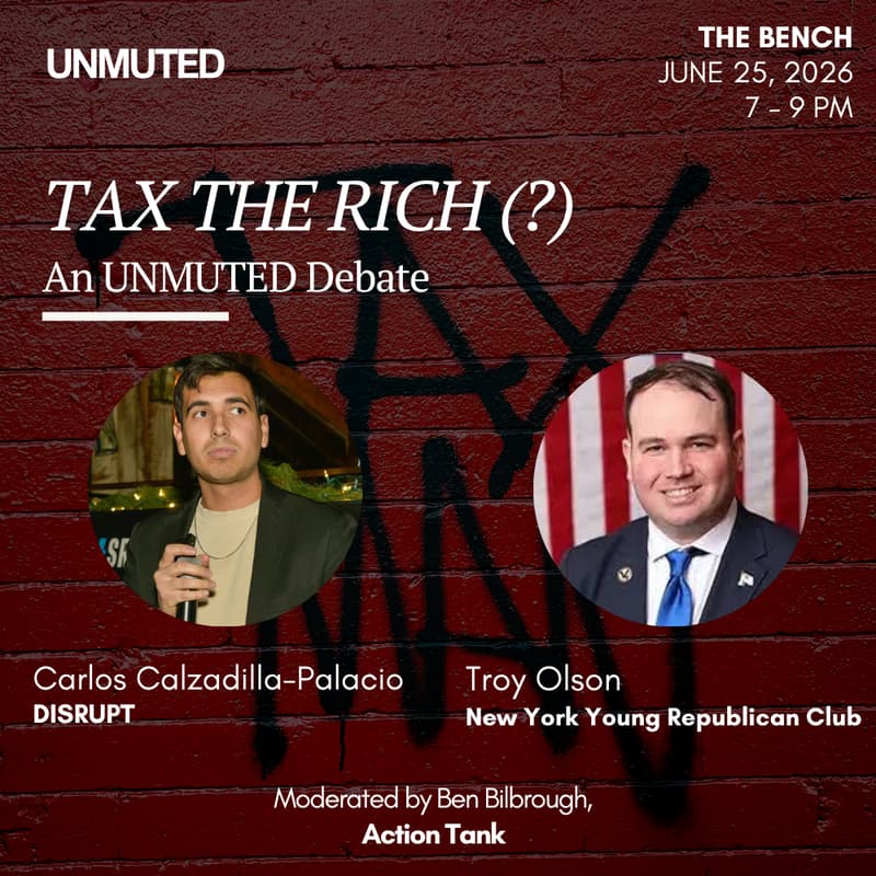 Cover Image for An UNMUTED Dialogue - TAX THE RICH (?)