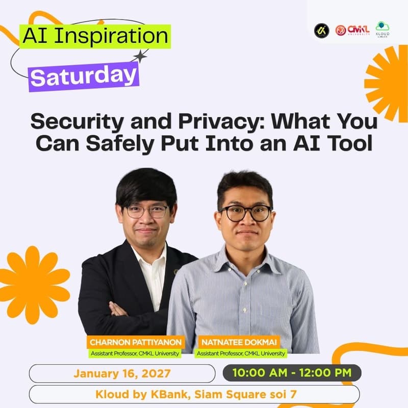 Cover Image for [AI Inspiration Saturday] Security and Privacy: What You Can Safely Put Into an AI Tool