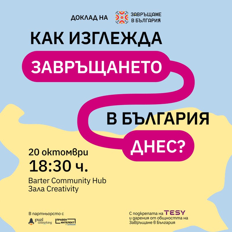 Cover Image for Как изглежда завръщането в България днес? Представяне на доклада „Състоянието на завръщането в България“