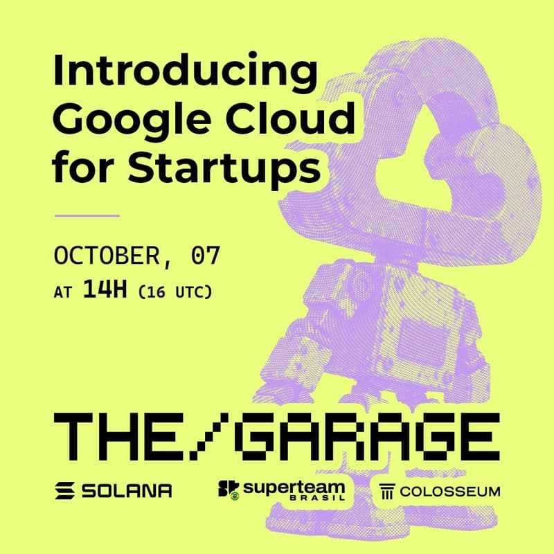 Cover Image for the/Garage invites Henrique Pascon (Google) | Introducing Google Cloud for Startups