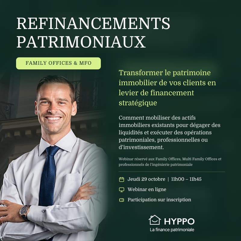 Cover Image for Transformer le patrimoine immobilier de vos clients en levier de financement stratégique.