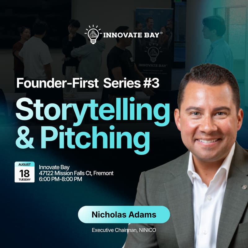 Cover Image for IB Founder-First Series #3: Storytelling & Pitching