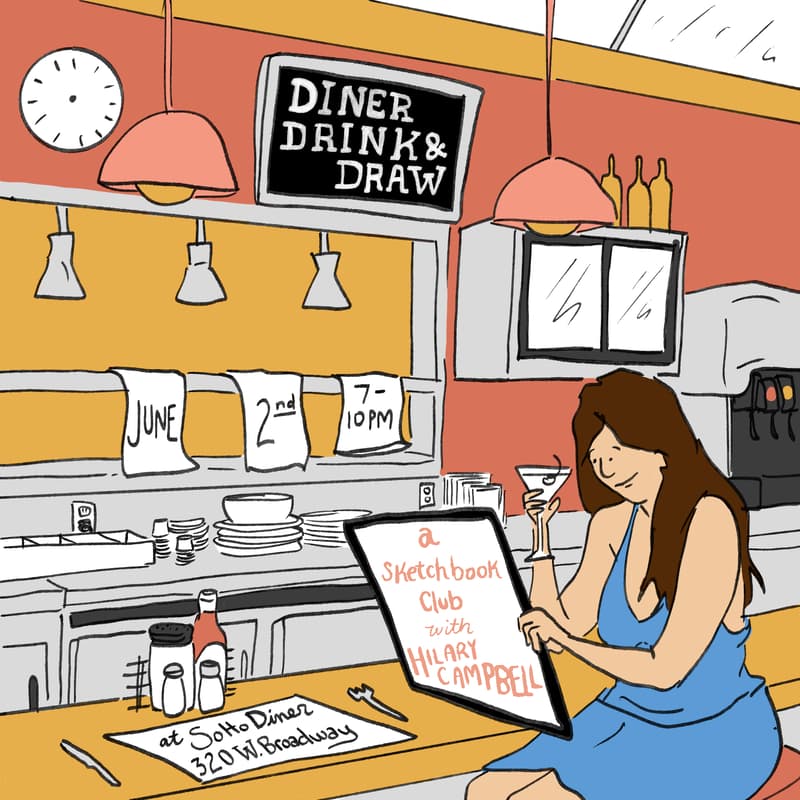 Cover Image for Diner Drink & Draw
