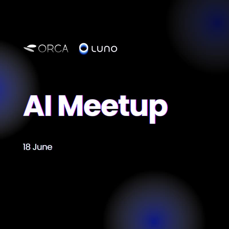 Cover Image for Orca Fraud x Luno AI Meetup