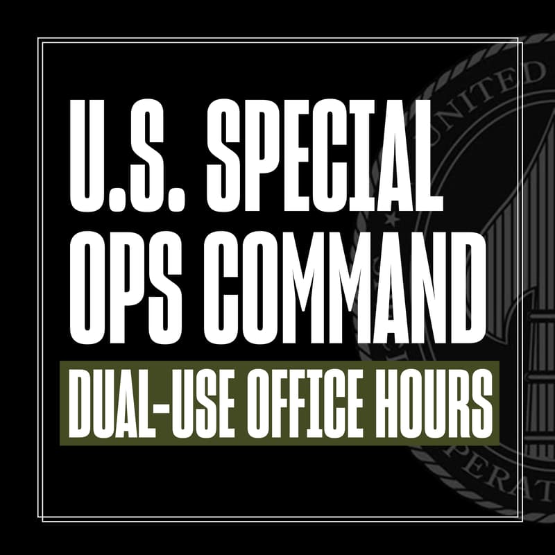 Cover Image for Office Hours with SOCOM