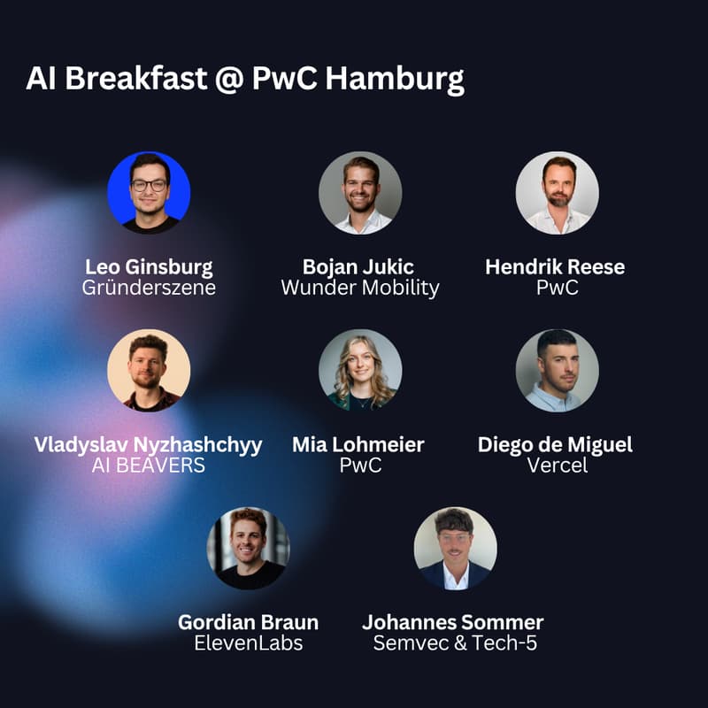 Cover Image for PwC x mAIkers community: AI breakfast: perspectives from founders, community builders and AI pioneers
