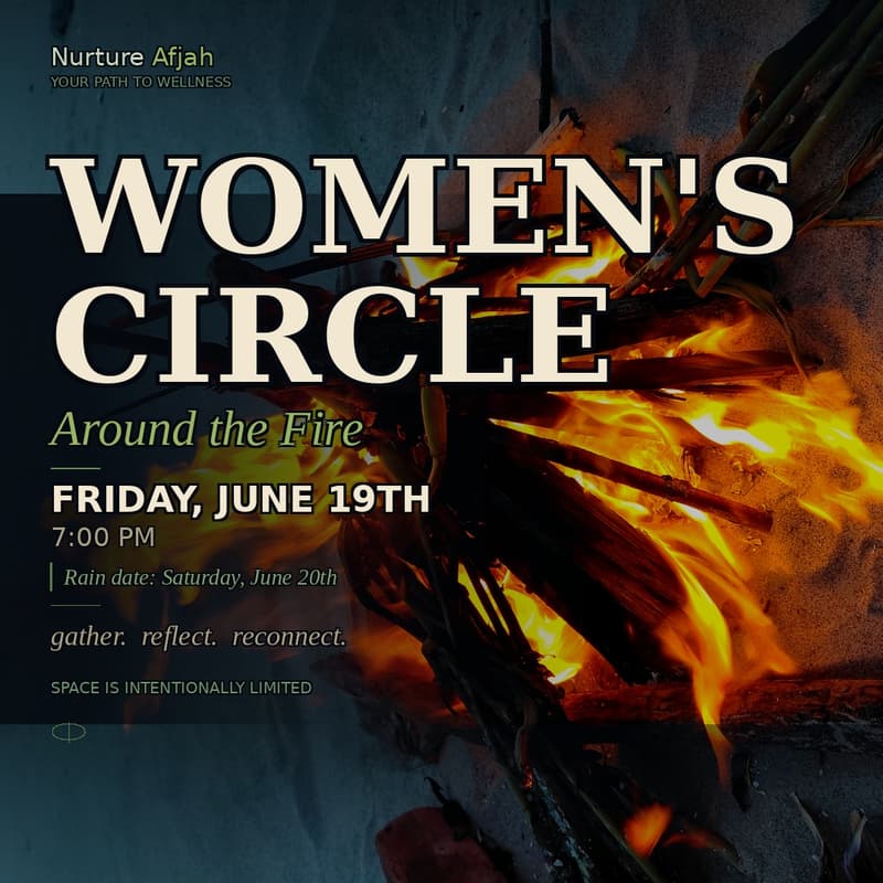 Cover Image for WOMEN'S CIRCLE AROUND THE FIRE