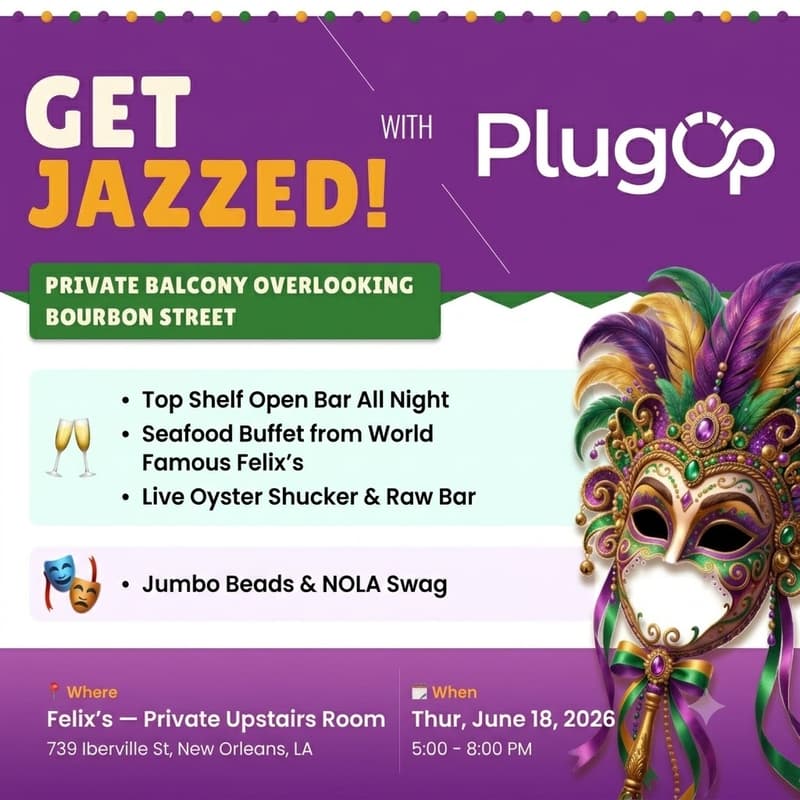 Cover Image for 🎷 PlugOp’s Bourbon Street Balcony & Oyster Bar
