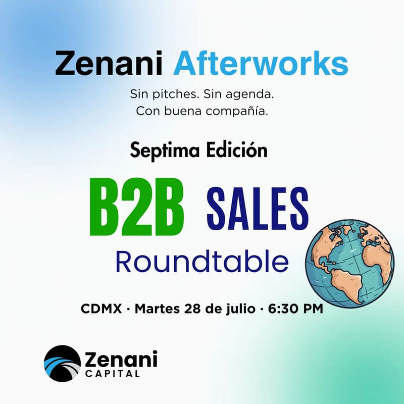 Cover Image for Zenani Afterworks - B2B Sales Roundtable 🌍🚀
