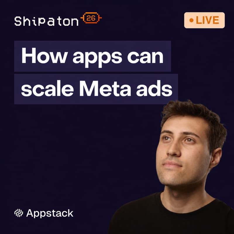 Cover Image for Shipaton Livestream: How to scale Meta ads for subscription apps