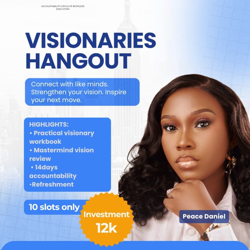 Cover Image for Visionaries Hangout