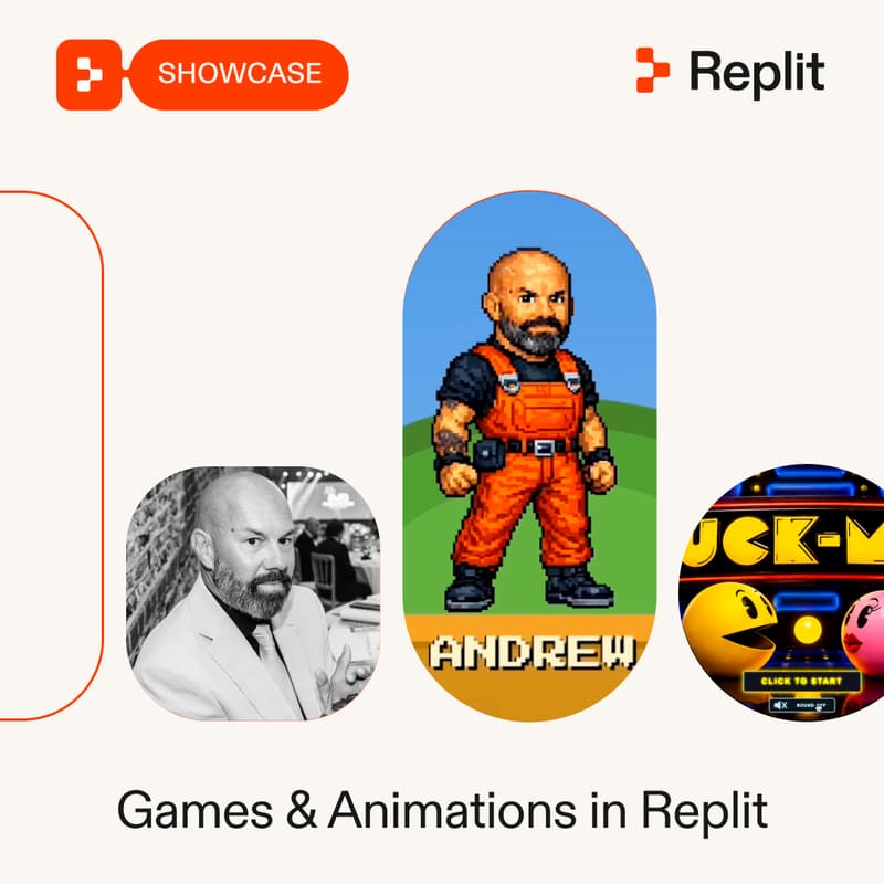 Cover Image for You Built That on Replit?! Games, Animations & More w/ Andrew Blumson