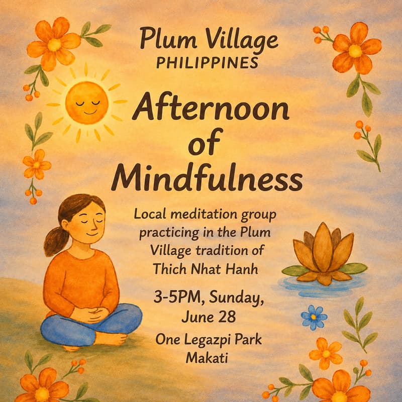 Cover Image for Afternoon of Mindfulness Meditation Makati