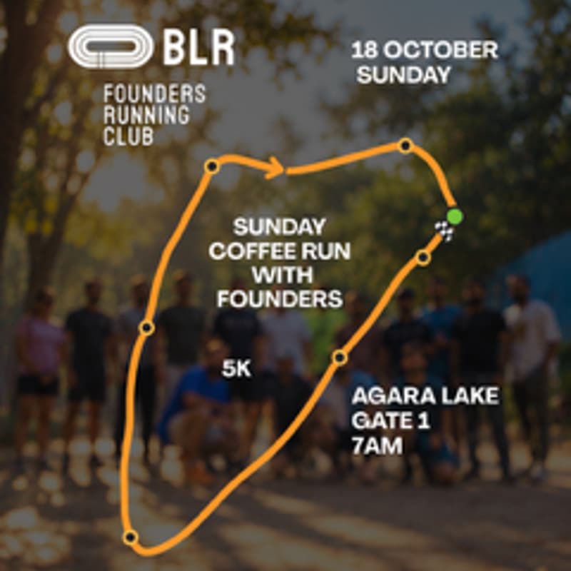 Cover Image for Founders Running Club :: Bengaluru