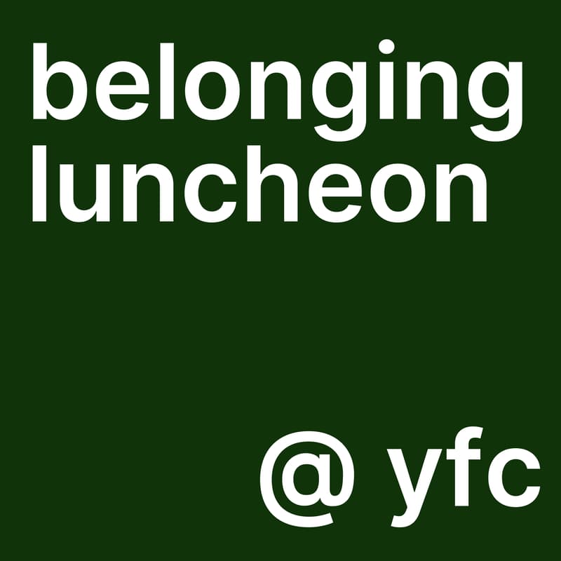 Cover Image for Belonging Luncheon