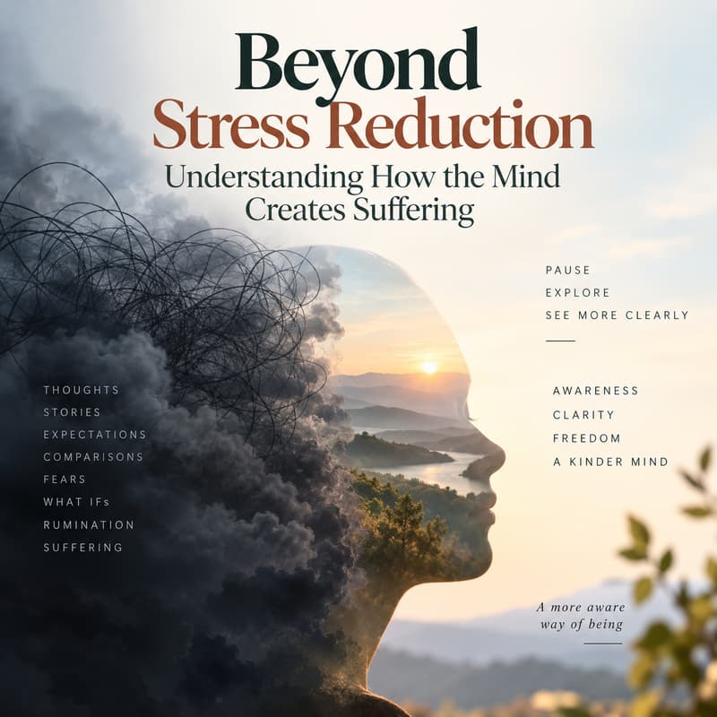 Cover Image for Beyond Stress Reduction: Understanding How the Mind Creates Suffering