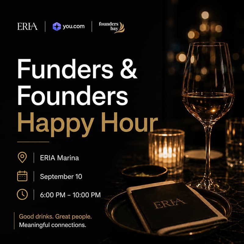 Cover Image for Funders & Founders Happy Hour @ ERIA
