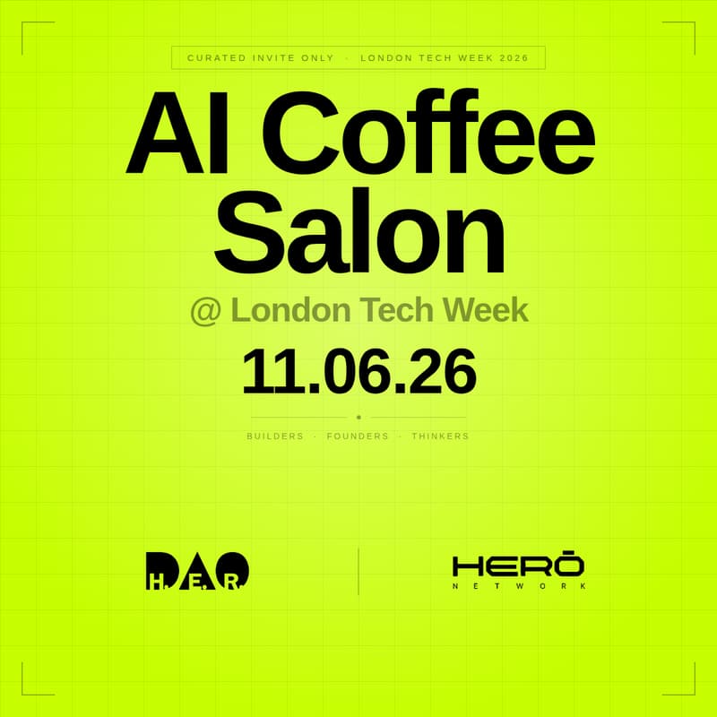 Cover Image for AI Coffee Salon @ London Tech Week