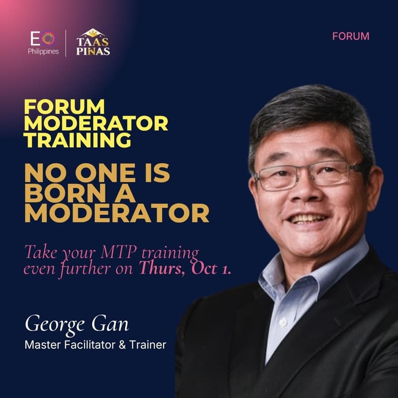 Cover Image for FORUM FESTIVAL: Moderator Training Program (MTP)