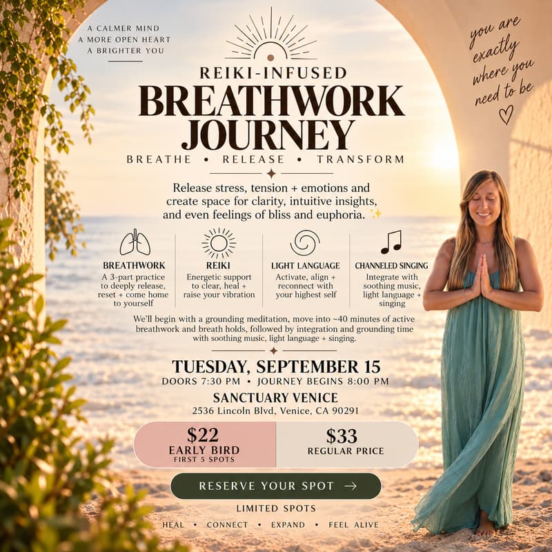 Cover Image for Reiki-Infused Breathwork Journey