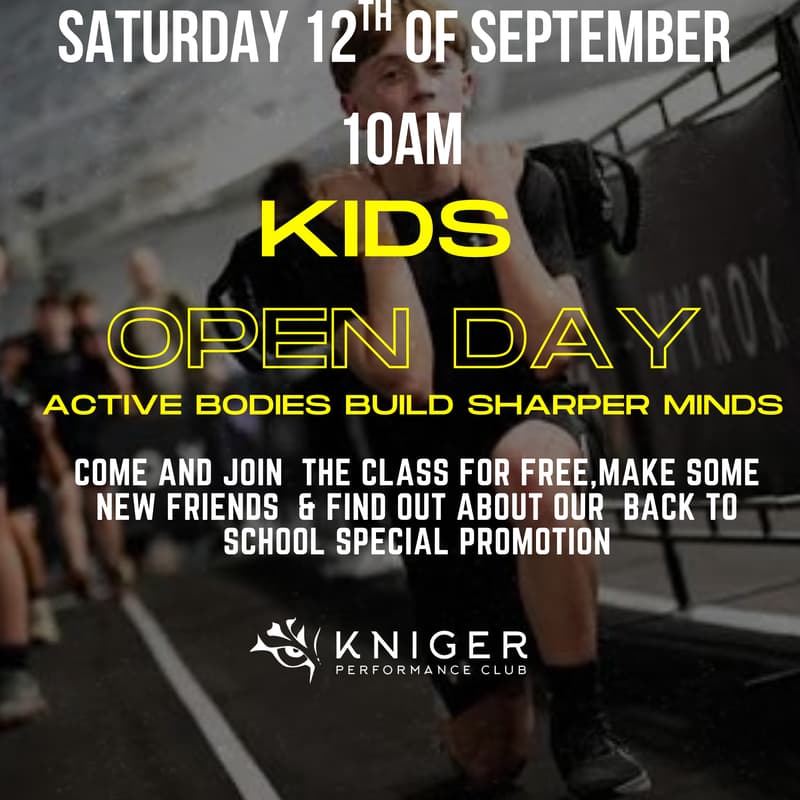 Cover Image for HYROX KIDS CLASSES - Open Day @Kniger Performance Club
