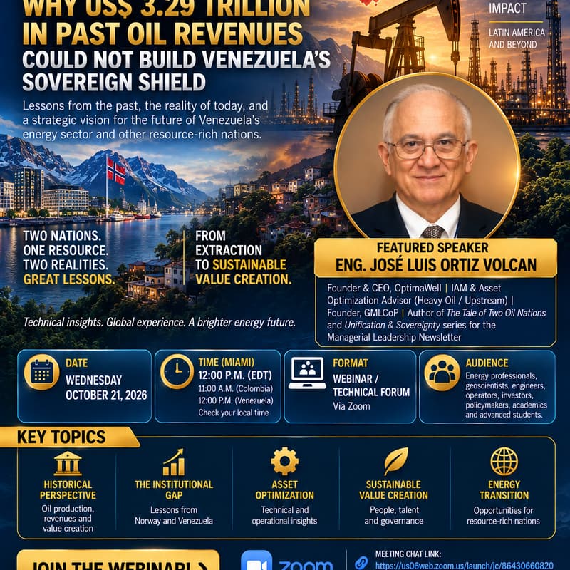 Cover Image for The institutional gap: Why us$ 3.29 trillion in past oil revenues could not build venezuela’s sovereign shield