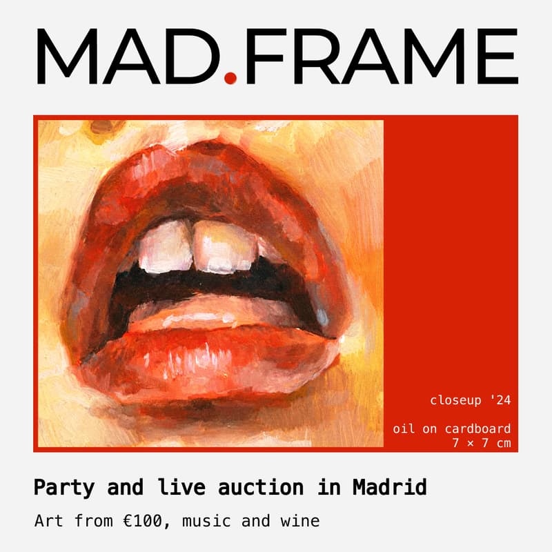 Cover Image for Art Auction Party. Madframe X ADIAR