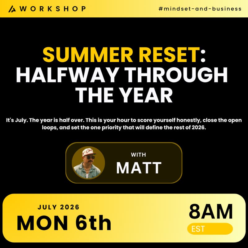 Cover Image for Summer Reset | Halfway Through the Year
