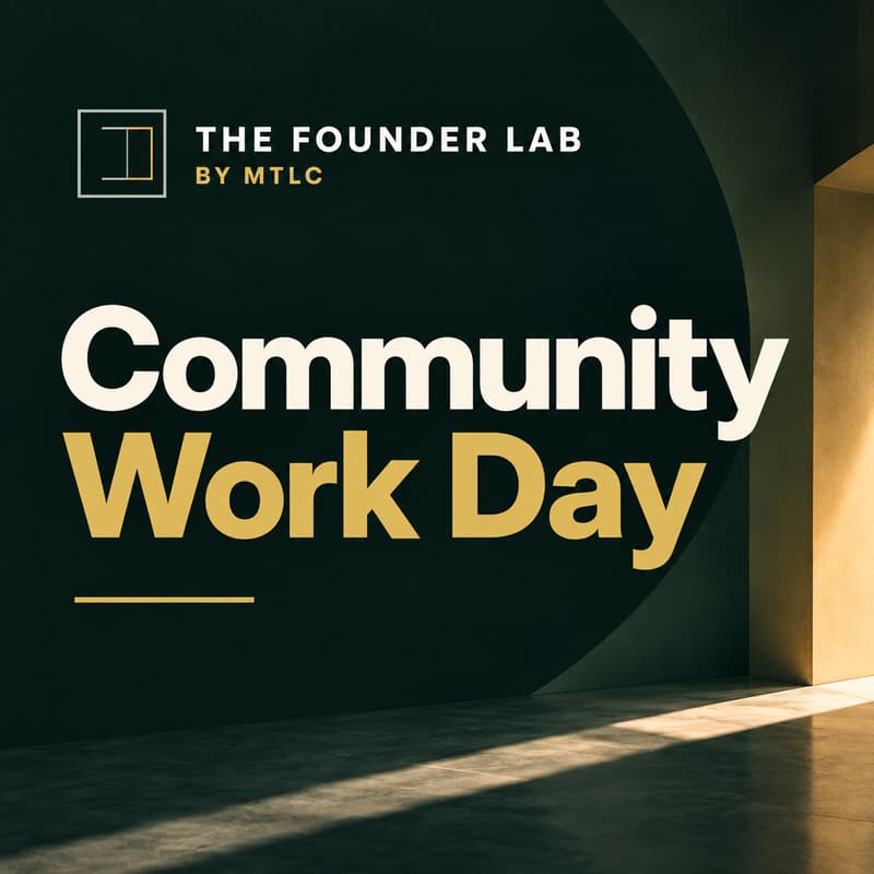 Cover Image for The Founder Lab Community Work Day