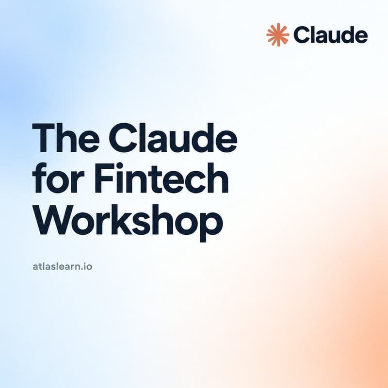 Cover Image for The Claude for Fintech Workshop