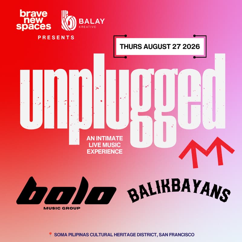 Cover Image for Brave New Spaces Unplugged Launch with Ruby Ibarra, Bolo Music & Balikbayans