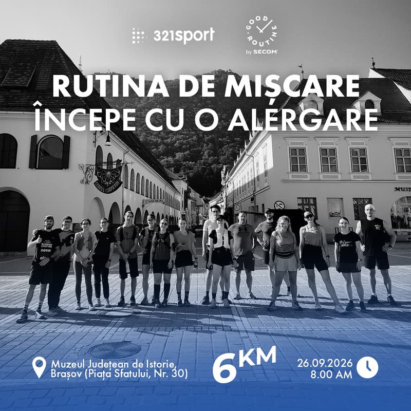 Cover Image for Alergare 321sport x Good Routine - Brașov