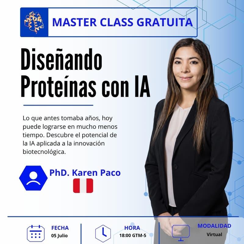 Cover Image for Diseñando Proteínas con IA