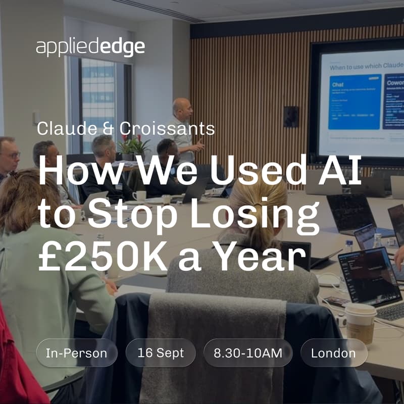 Cover Image for Claude & Croissants | How We Used AI to Stop Losing £250K a Year