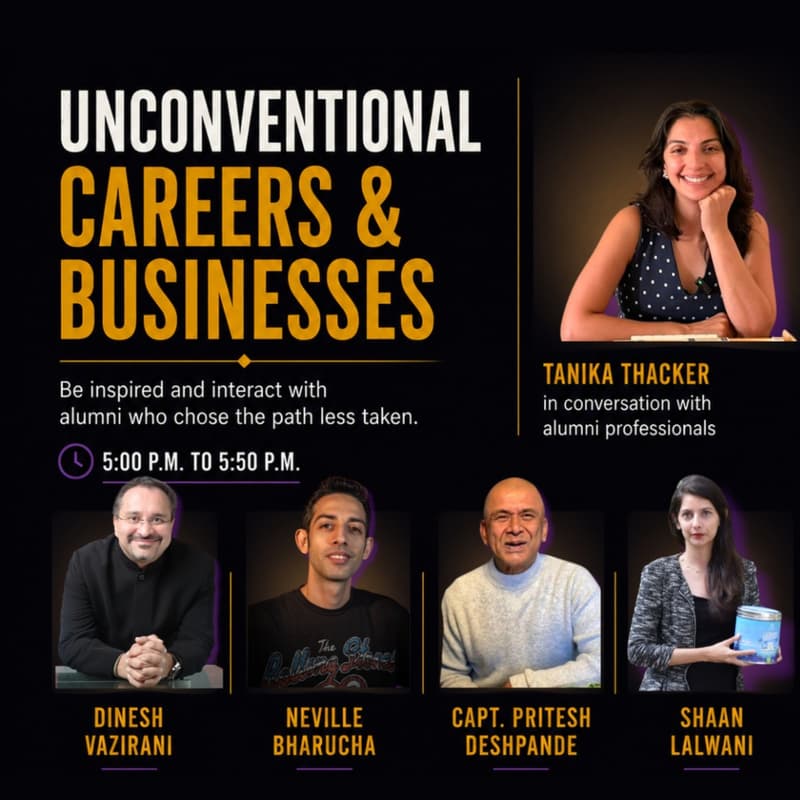 Cover Image for Unconventional Careers & Businesses: Tanika Thacker in conversation with alumni professionals | Cathedral Alumni Business Showcase 2026