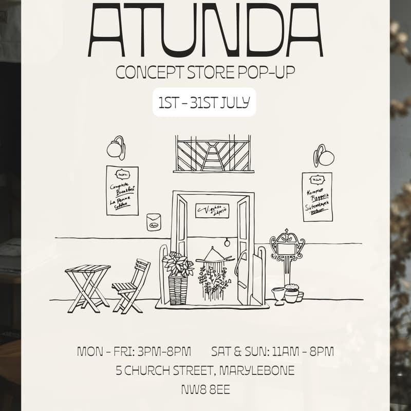 Cover Image for Atunda - July Concept Store Pop-Up