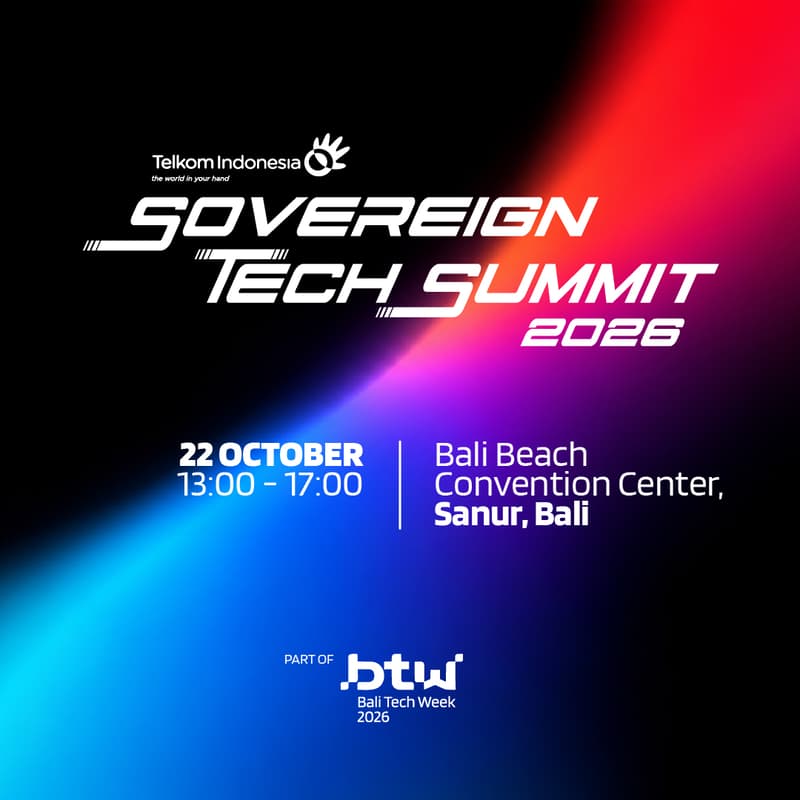 Cover Image for Sovereign Tech Summit 2026 by Telkom Indonesia