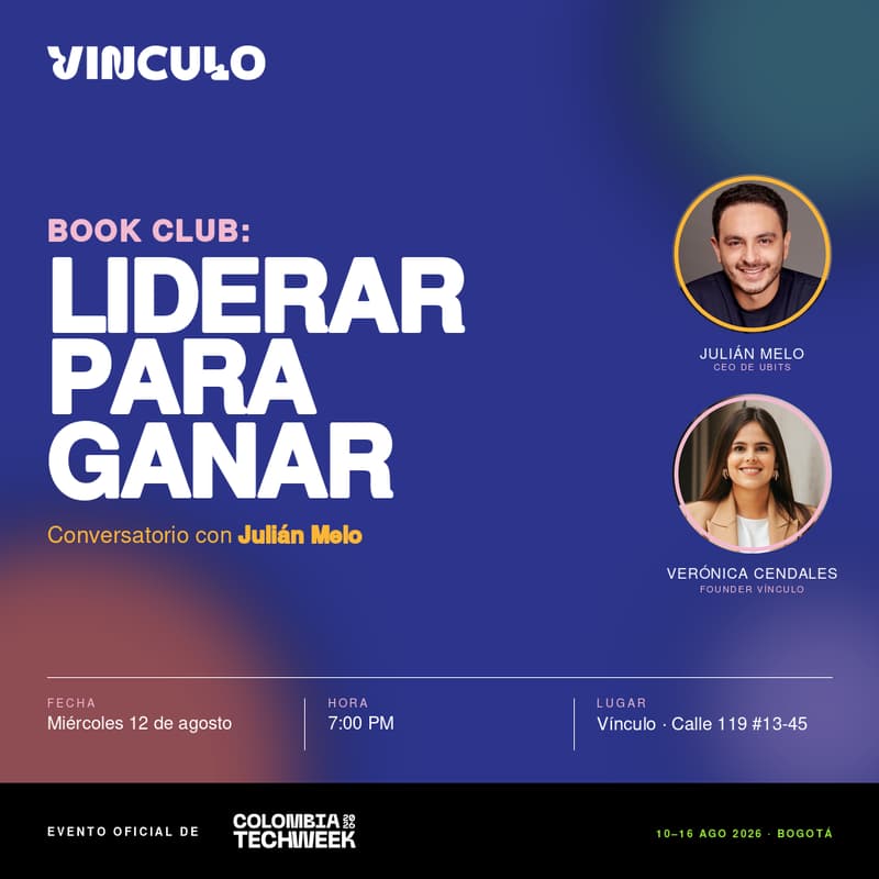 Cover Image for Book Club: Liderar para ganar con Julián Melo